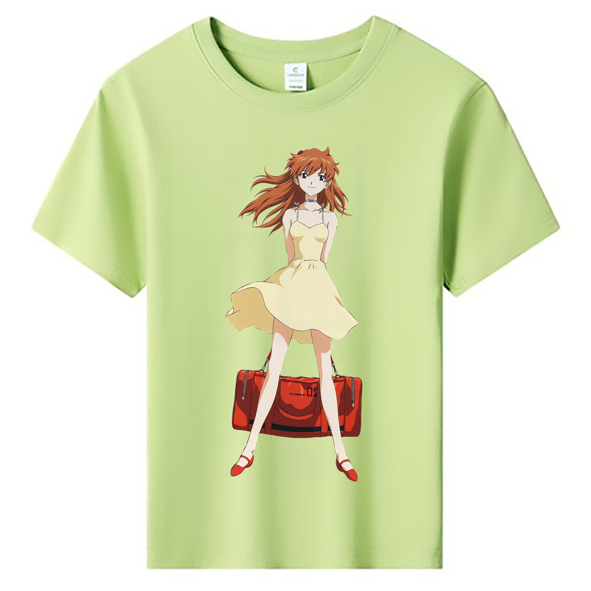 （画像用） EVA 新世紀エヴァンゲリオン 綿100％キッズTシャツ（フロントプリント）